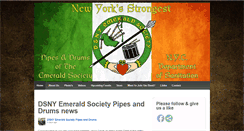 Desktop Screenshot of dsnypipesanddrums.com